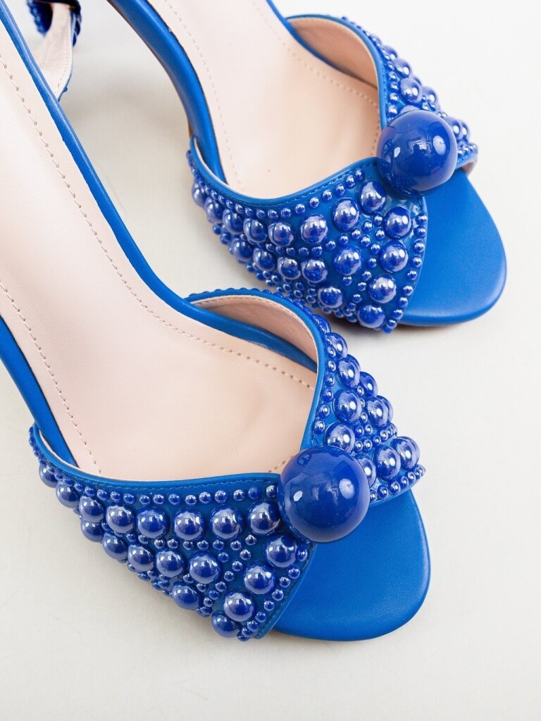 Wow Shoes Сандали на ток Genetor Черни