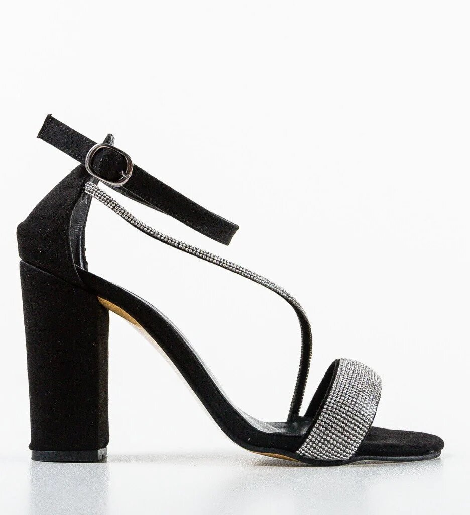 Wow Shoes Сандали на ток Heze Черни