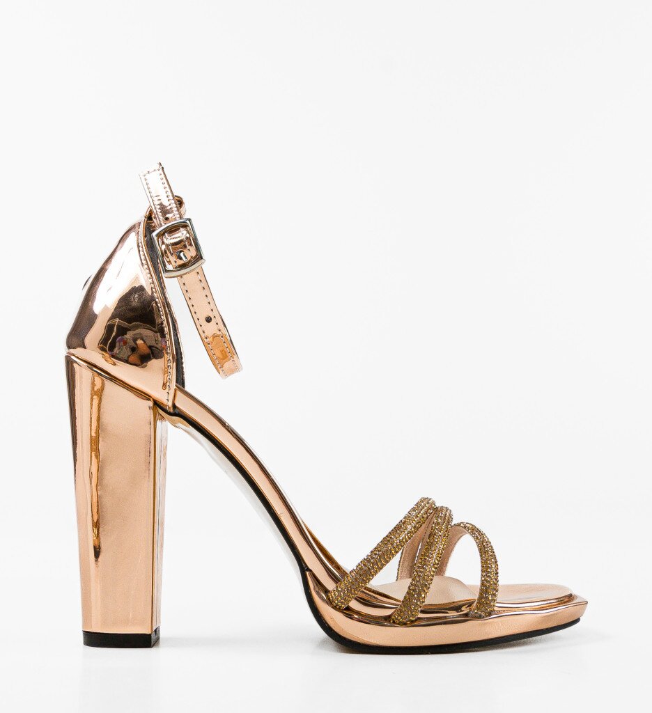 Wow Shoes Сандали на ток Jangor Розов