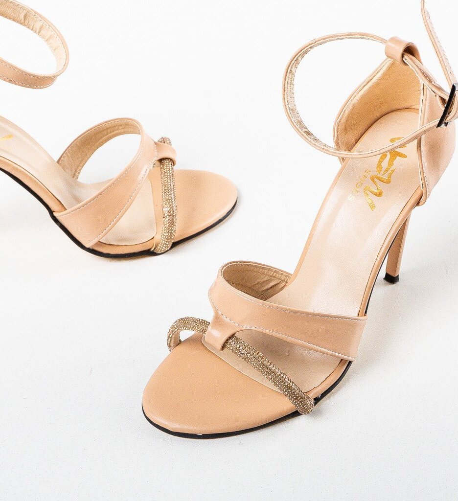 Wow Shoes Сандали на ток Krause Бежов