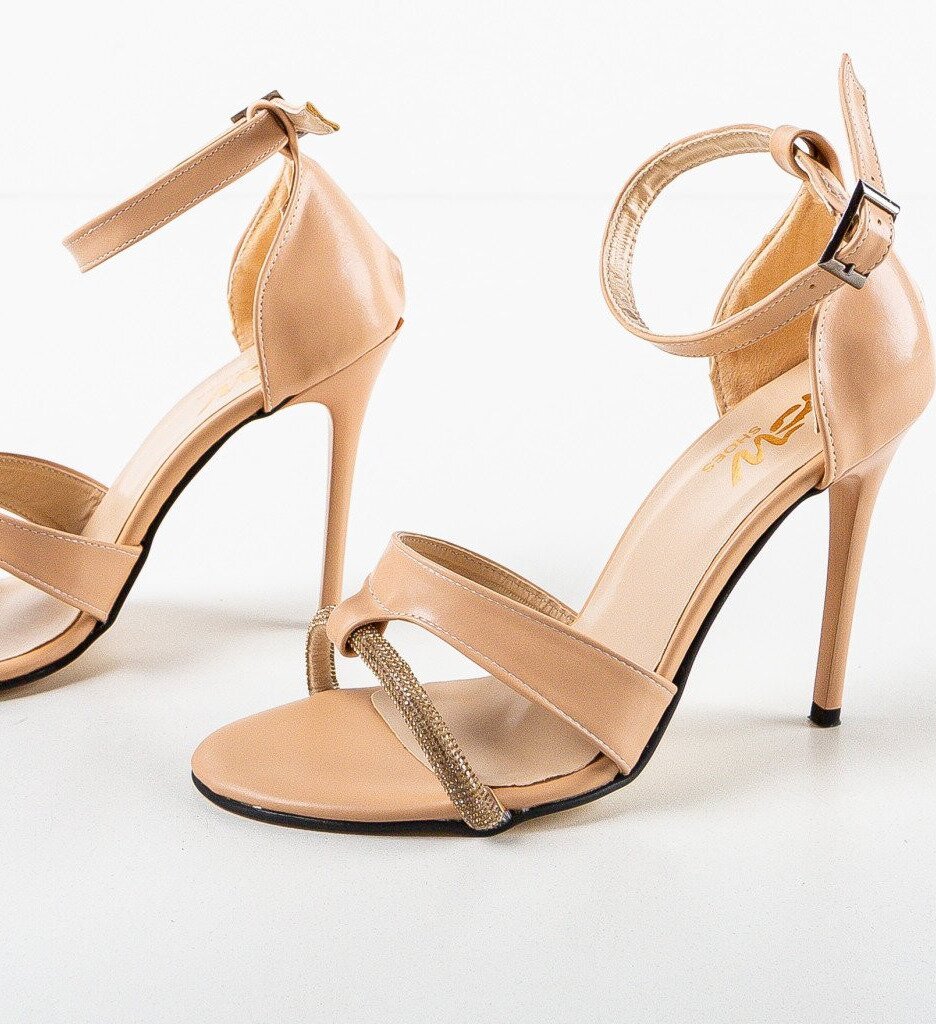 Wow Shoes Сандали на ток Krause Бежов