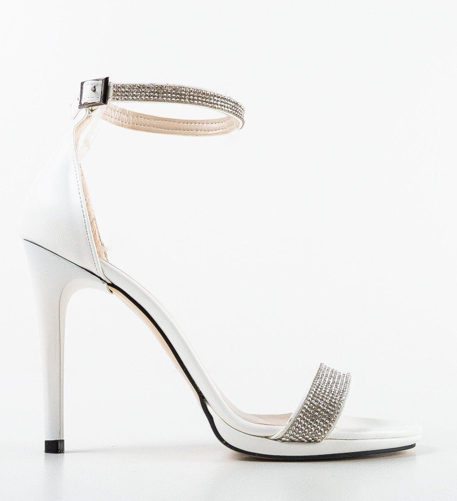 Wow Shoes Сандали на ток Mydabel Бели