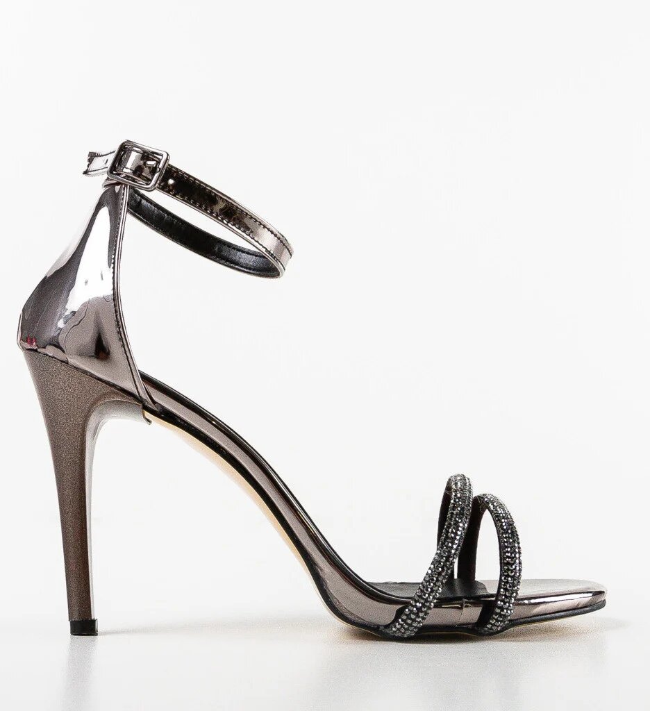 Wow Shoes Сандали на ток Myretam Сив