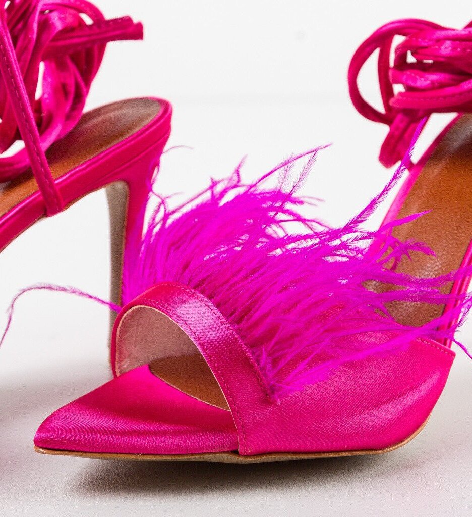 Wow Shoes Сандали на ток Orka Фуксия