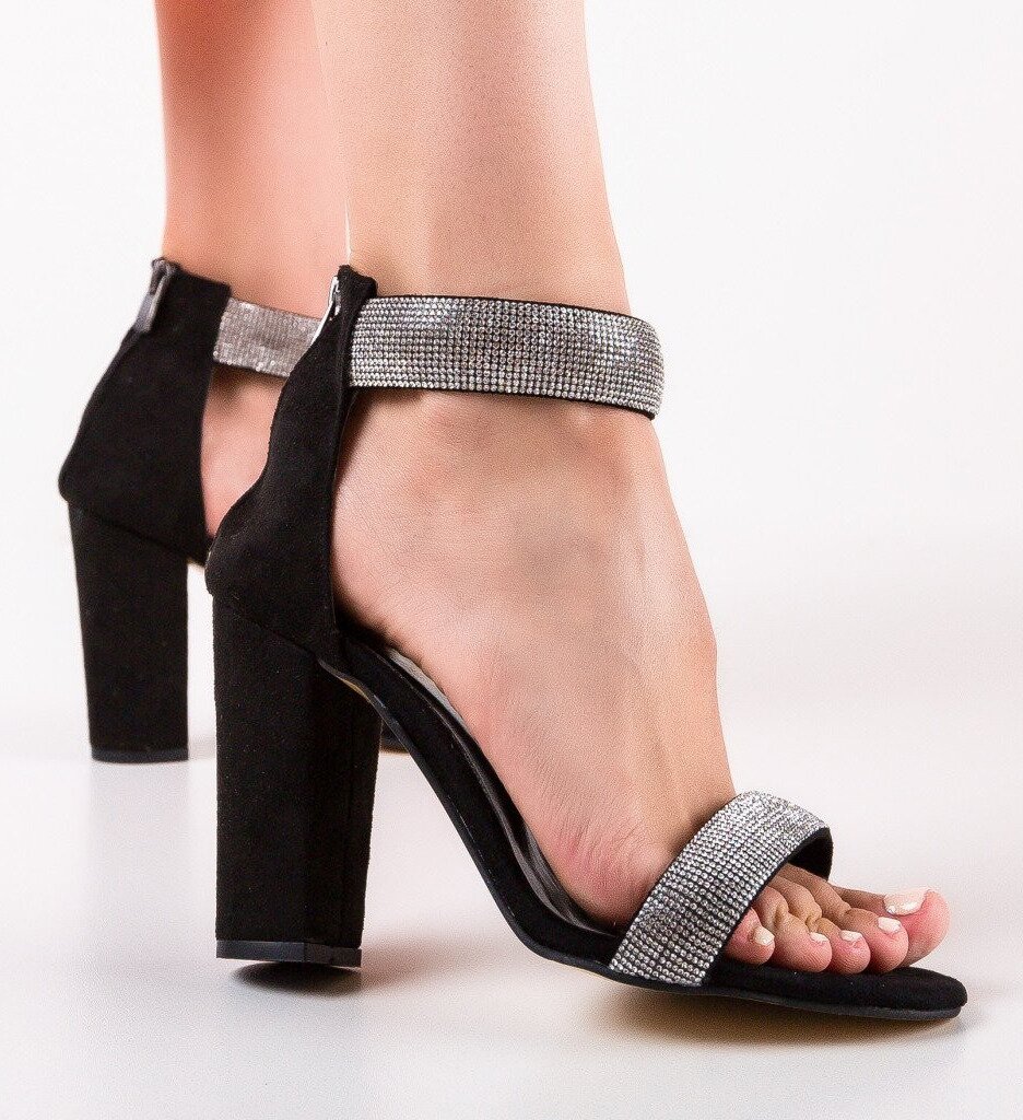Wow Shoes Сандали на ток Ragada 2 Черни