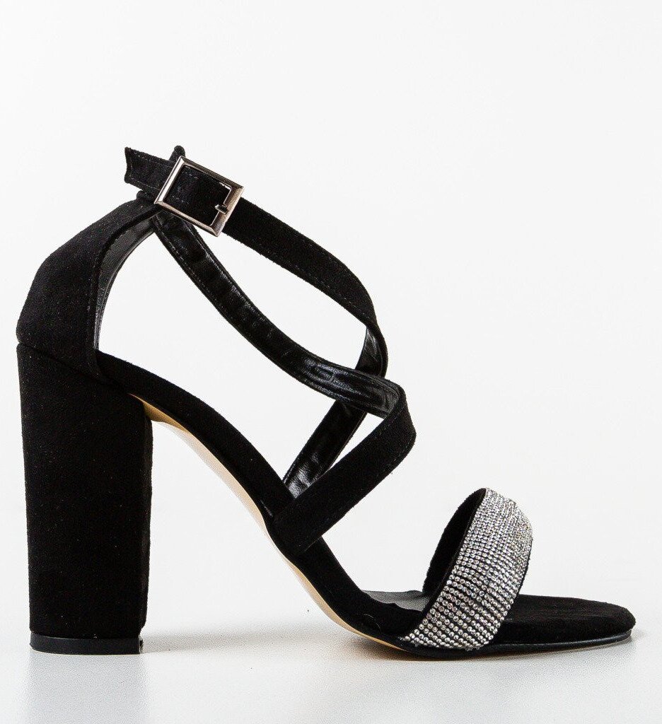 Wow Shoes Сандали на ток Terna Черни
