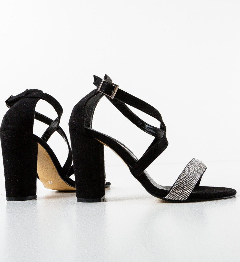 Wow Shoes Сандали на ток Terna Черни