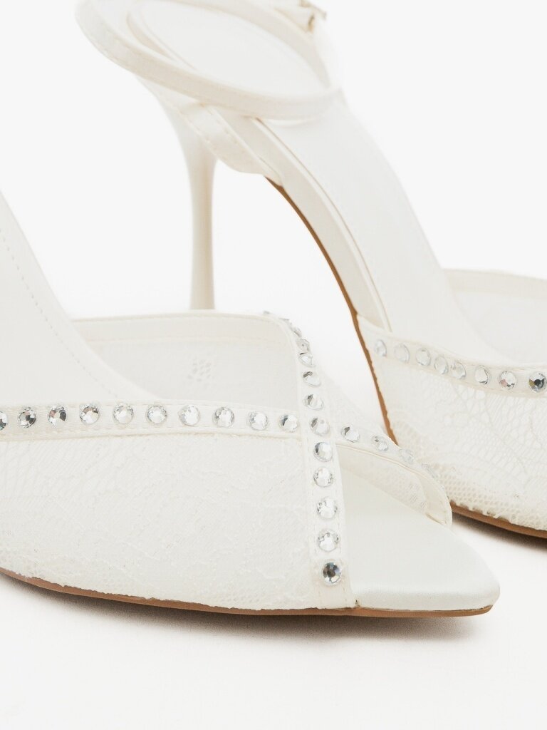 Wow Shoes Сандали на ток Torez Бели