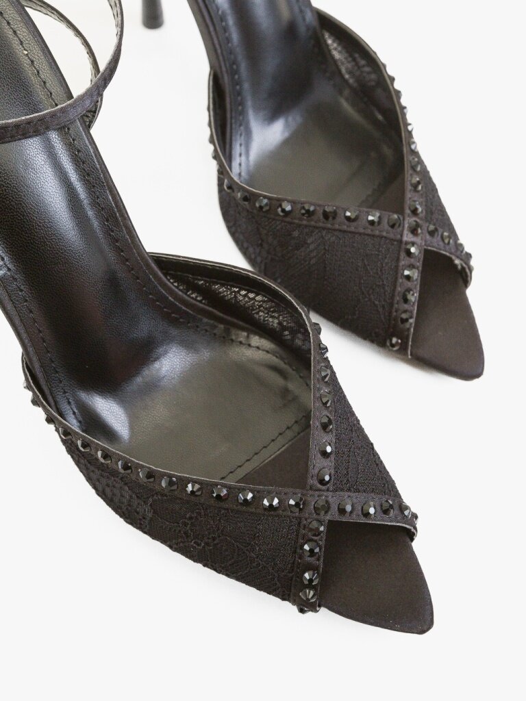 Wow Shoes Сандали на ток Torez Черни