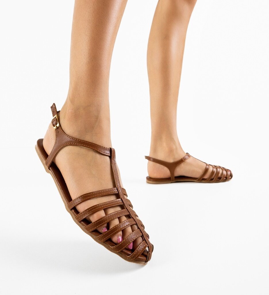 Wow Shoes Сандали Obsessy Кафяв