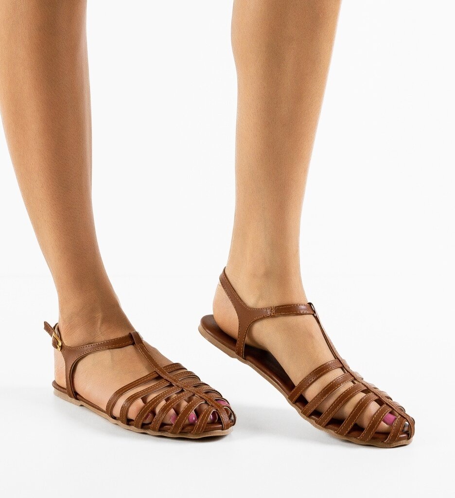 Wow Shoes Сандали Obsessy Кафяв