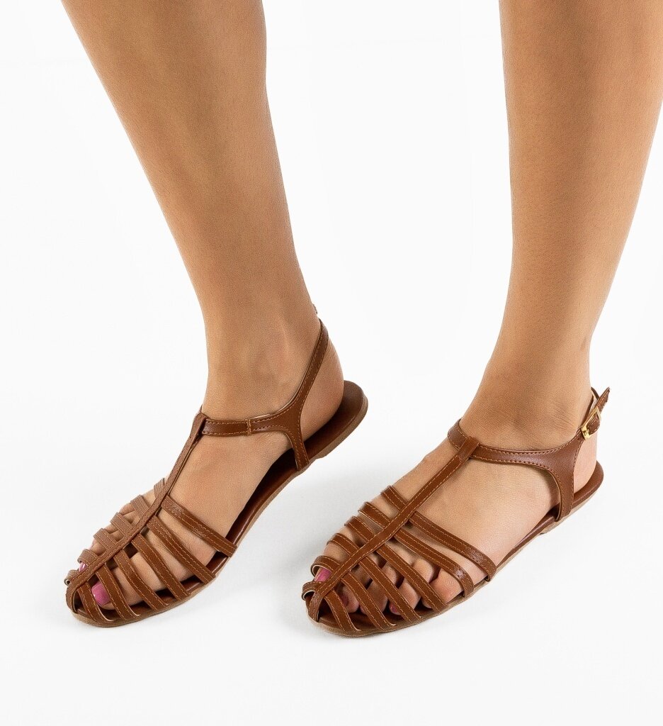 Wow Shoes Сандали Obsessy Кафяв