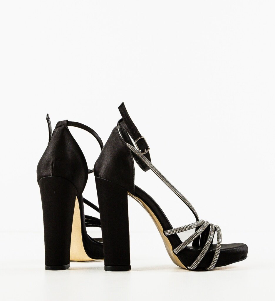 Wow Shoes Сандали Parmigiano Черни