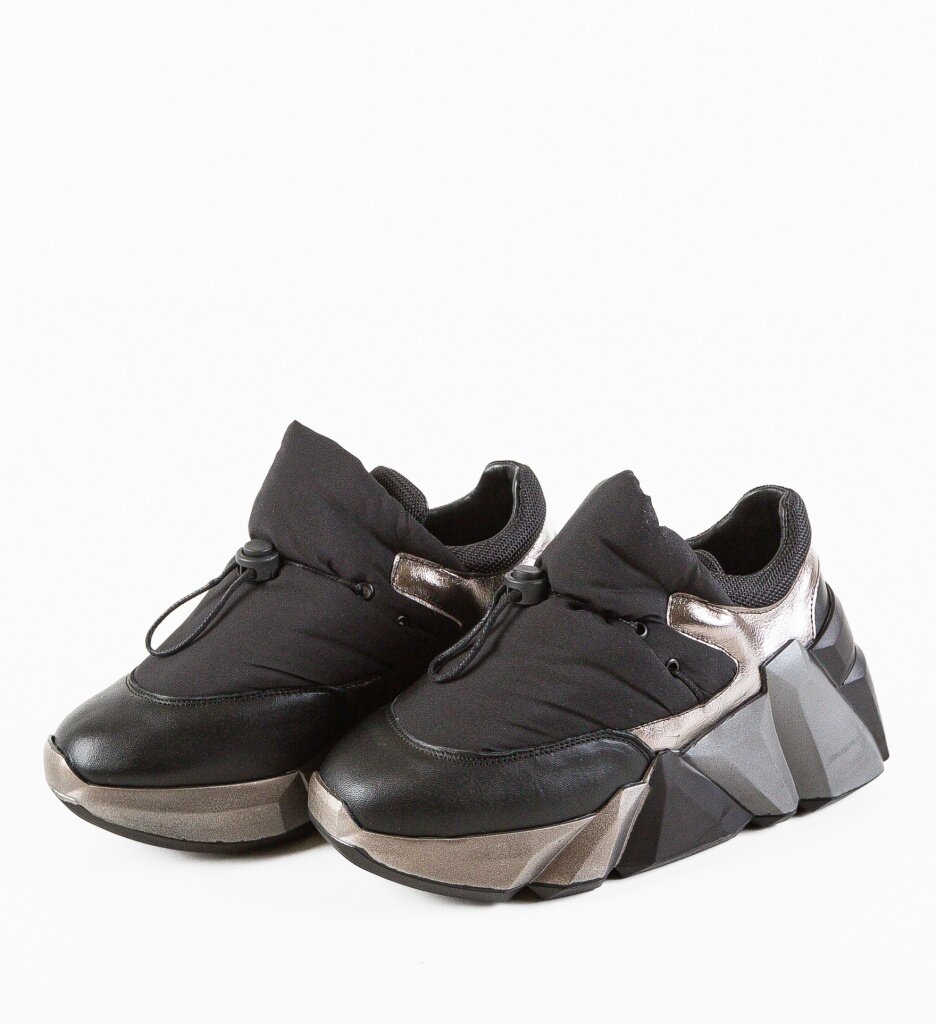 Wow Shoes Спортни Plicay 2 Черни