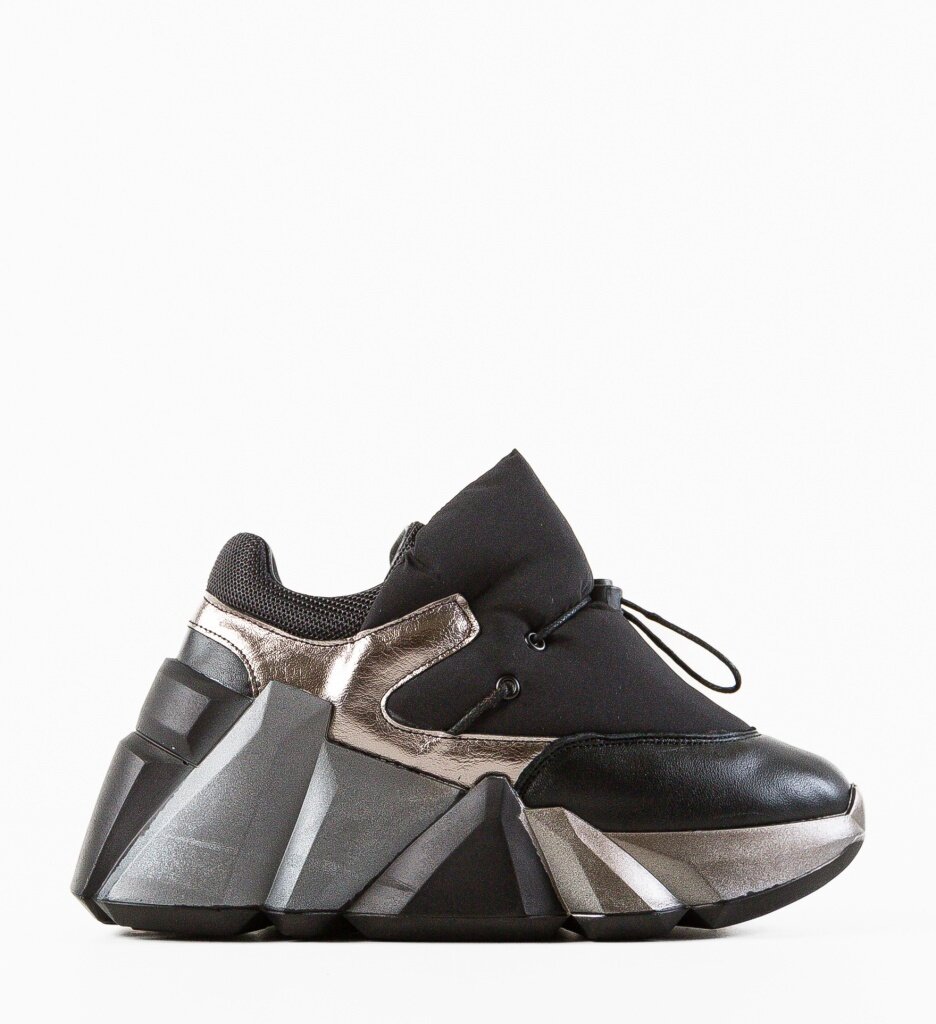 Wow Shoes Спортни Plicay 2 Черни